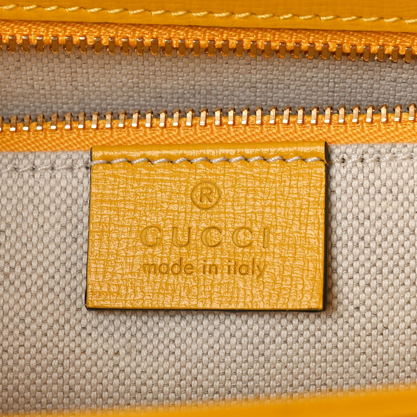 Azalea Calfskin GG Monogram Bi-Color Debossed Horsebit 1955 Shoulder Bag Dusty Azure Stone Topaz Deep Orange