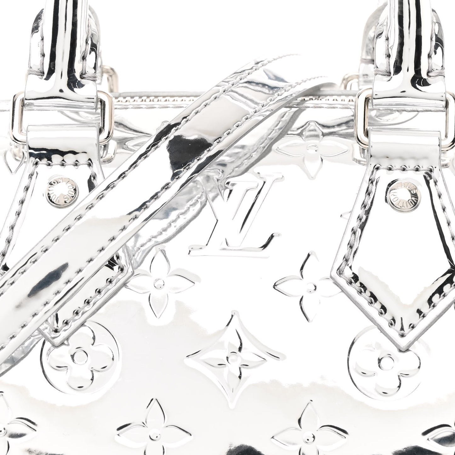 Monogram Miroir Speedy Bandouliere 20 Silver