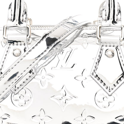 Louis Vuitton Monogram Miroir Speedy Bandouliere 20 Silver 7 of 9