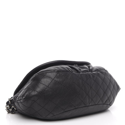 Chanel Caviar Half Moon Large Flap Black 4 of 13