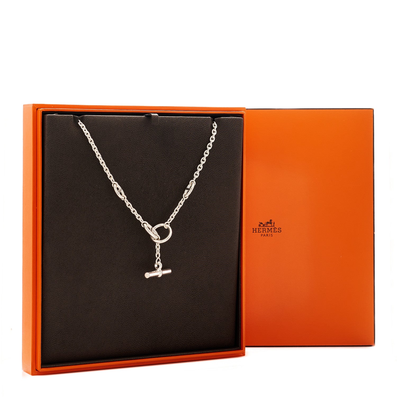 Hermes Sterling Silver Farandole Necklace 120 5 of 5