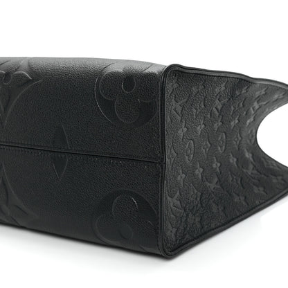 Louis Vuitton Empreinte Monogram Giant Onthego MM Black 9 of 9