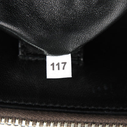 Prada Suede Twin Pocket Tote Acciaio 8 of 9