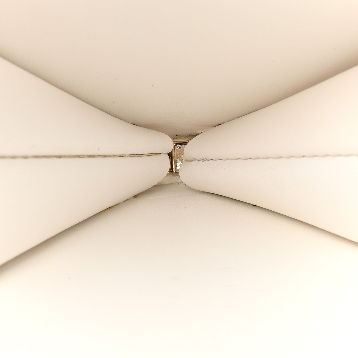 Patent Calfskin Resin Quilted CC Heart Clutch With Chain Black