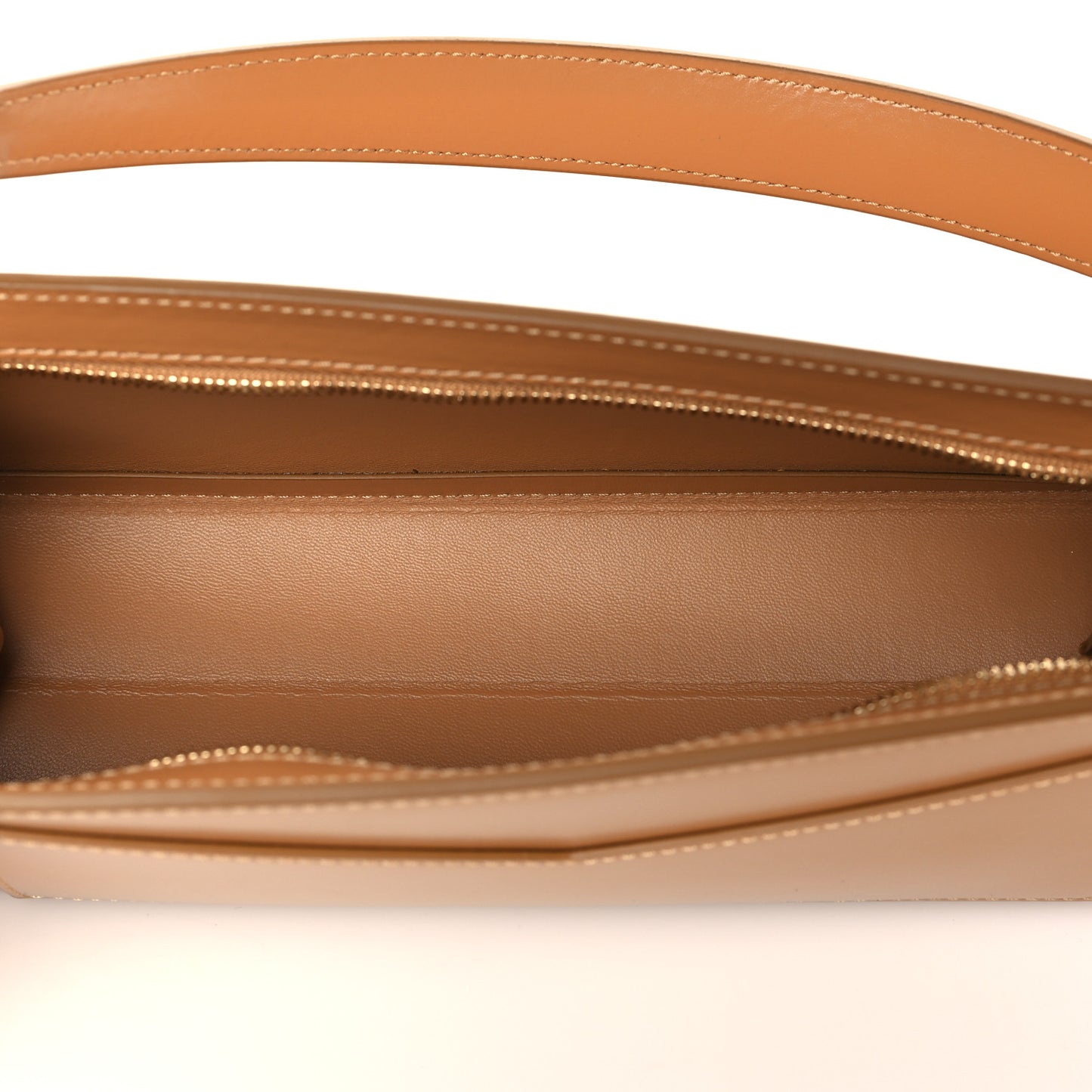 Calfskin Pencil Shoulder Bag Caramel