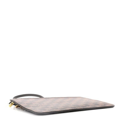 Louis Vuitton Damier Ebene Neverfull MM GM Pochette 4 of 9