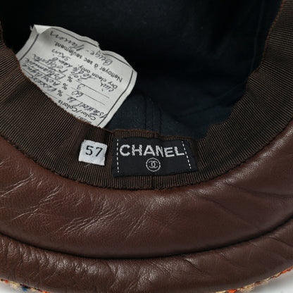 Chanel Tweed Bucket Hat 57 8 of 9