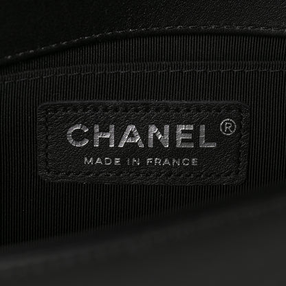 Chanel Calfskin Quilted Small Boy Flap So Black 6 of 7