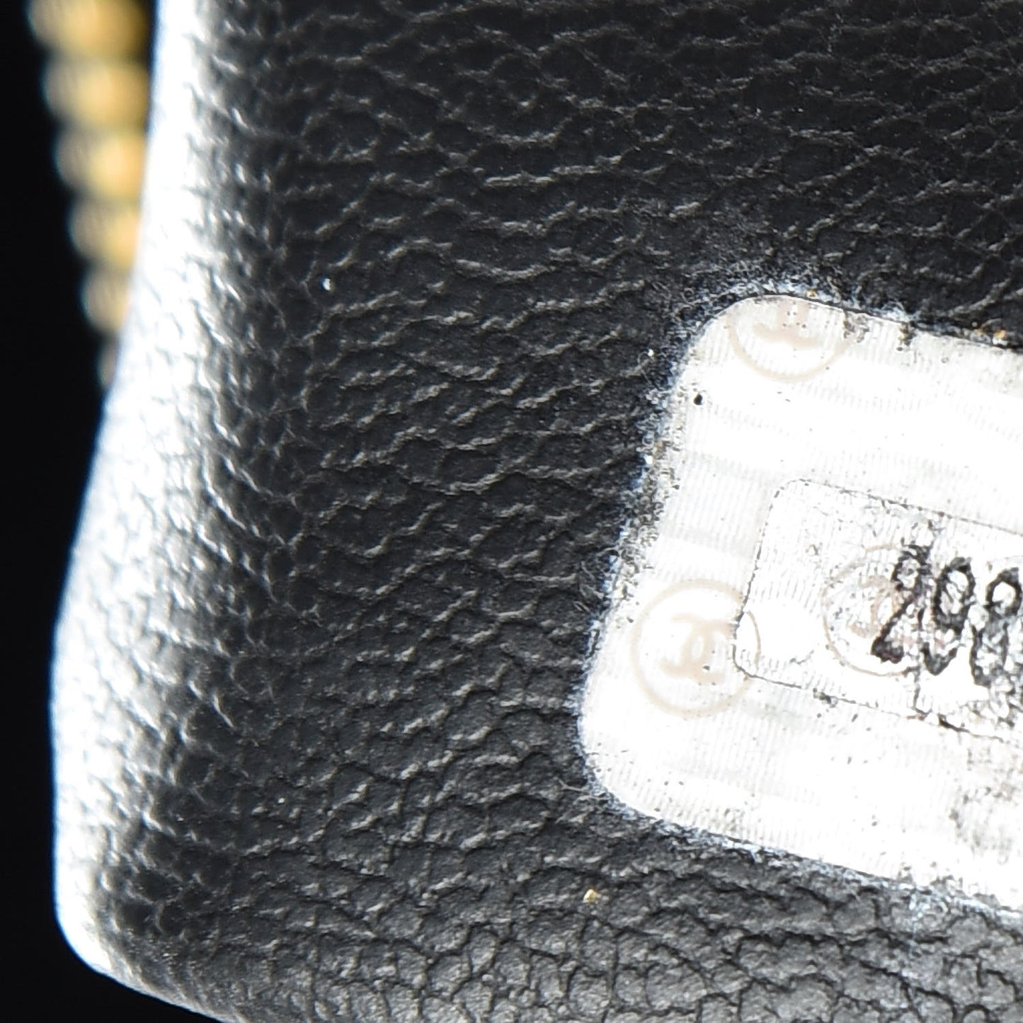 Patent Flap Shoulder Bag Black
