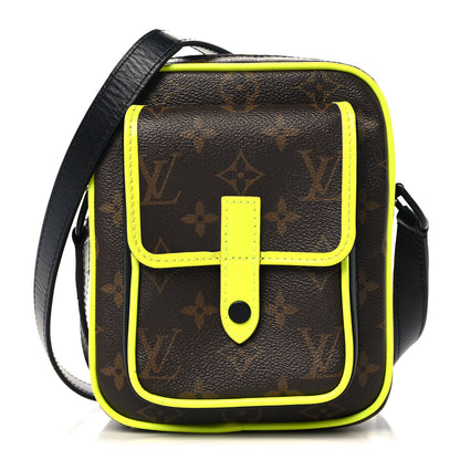 Louis Vuitton Monogram Macassar Christopher Wearable Wallet Fluorescent Yellow 1 of 11