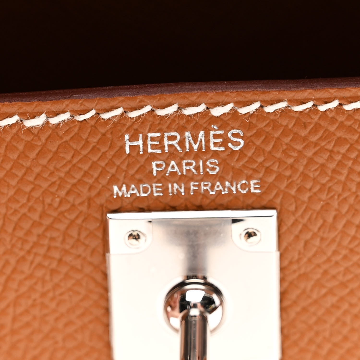 Hermes Epsom Kelly Sellier 25 Gold 5 of 9