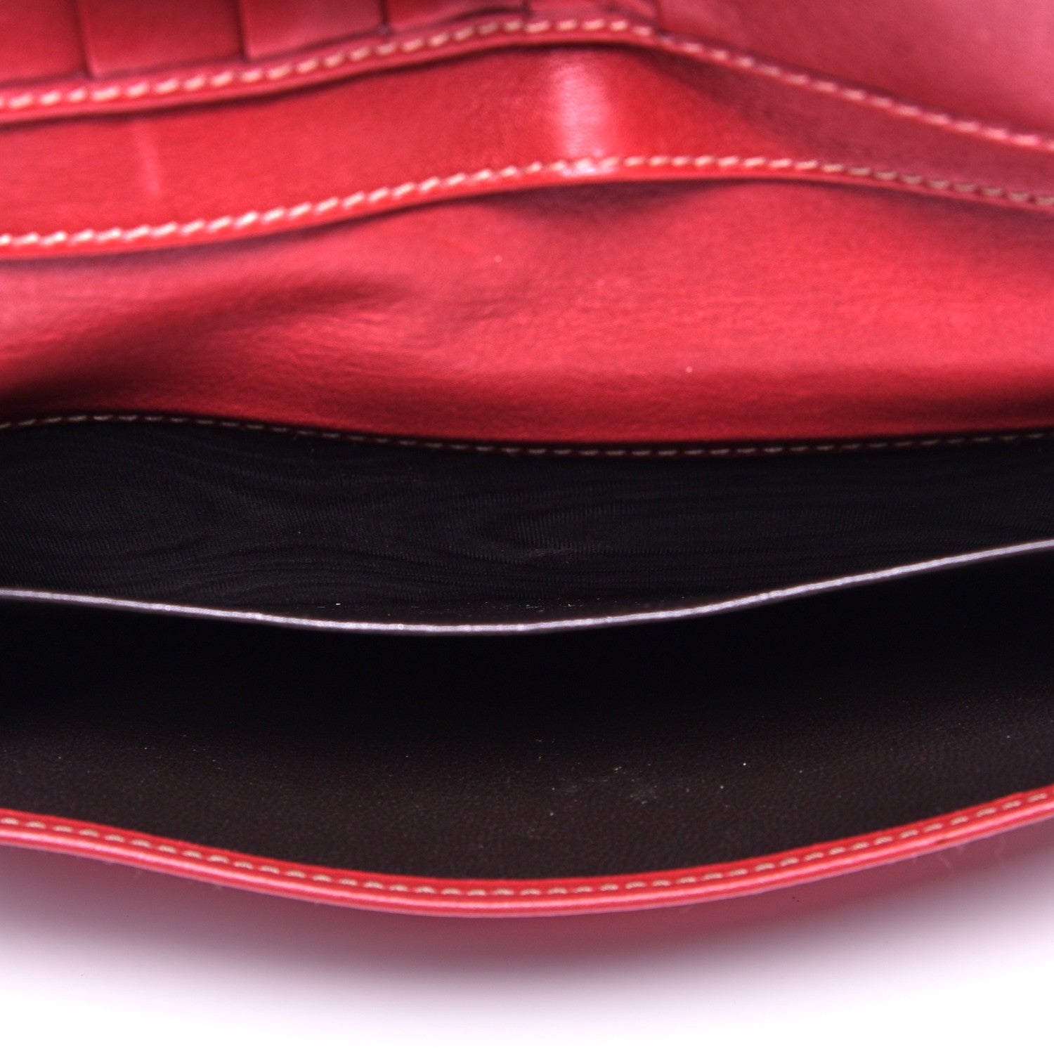 Gucci Guccissima Princy Continental Wallet Red 5 of 10