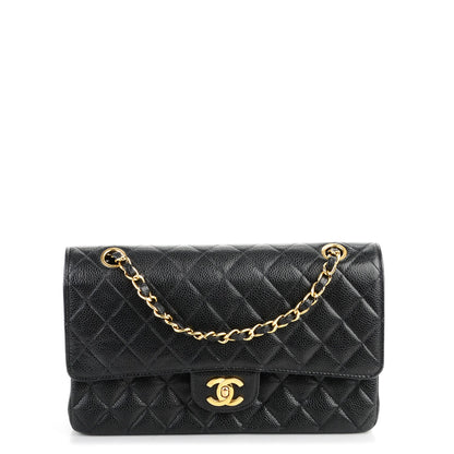 Chanel Caviar Quilted Medium Double Flap Black 1 of 7