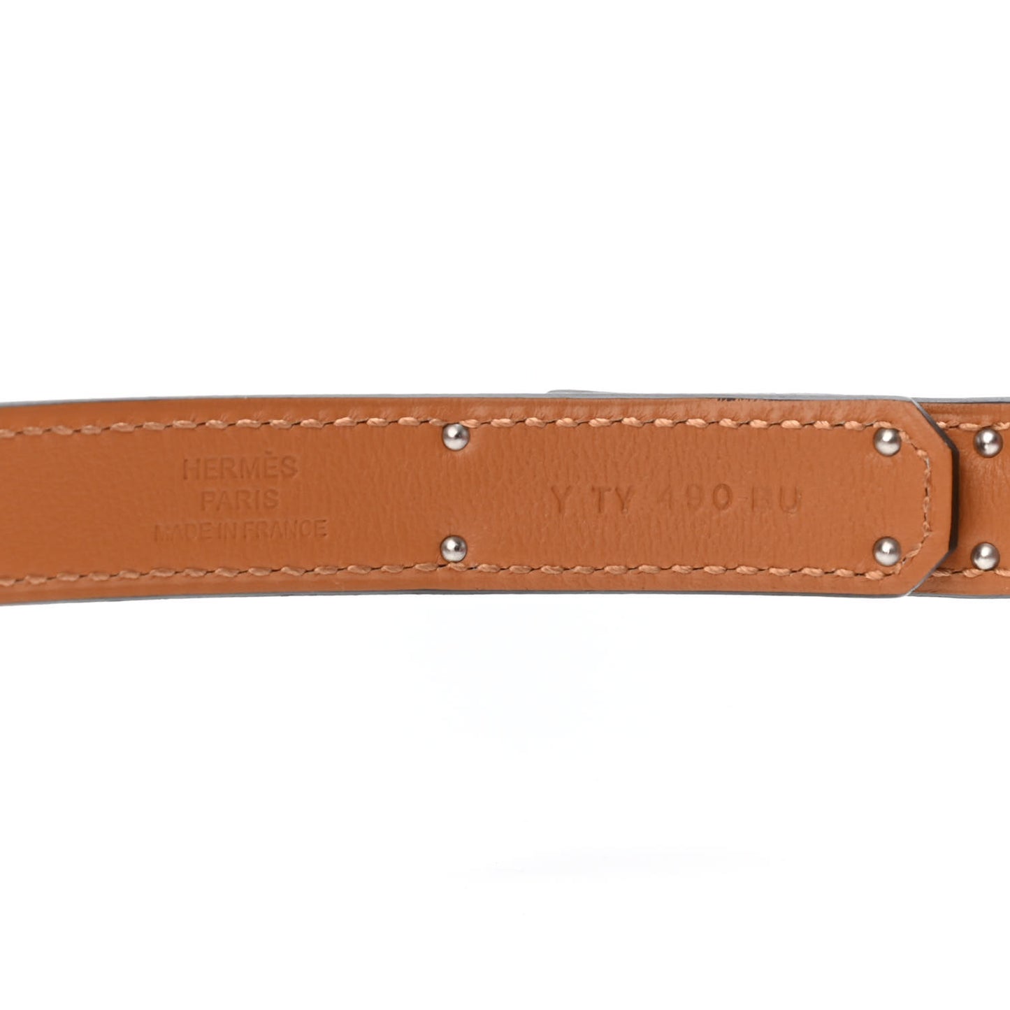 Epsom Kelly Pocket Belt Rose Mexico