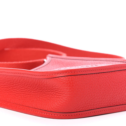 Hermes Taurillon Clemence Evelyne TPM Rouge De Coeur 8 of 9