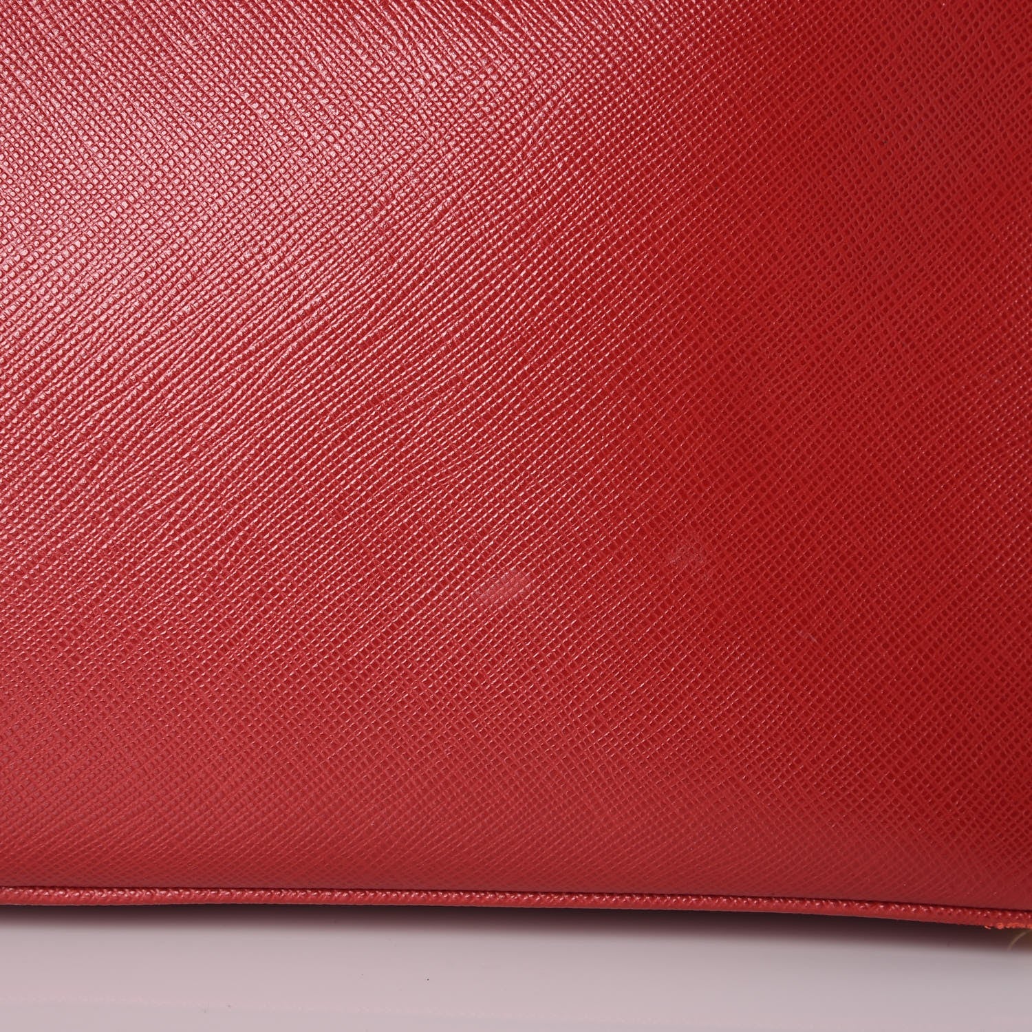 Prada Saffiano Lux Large Tote Rosso 11 of 13