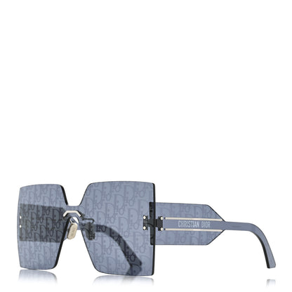 Christian Dior Acetate Oblique Diorclub M5U Mask Sunglasses Blue 1 of 8