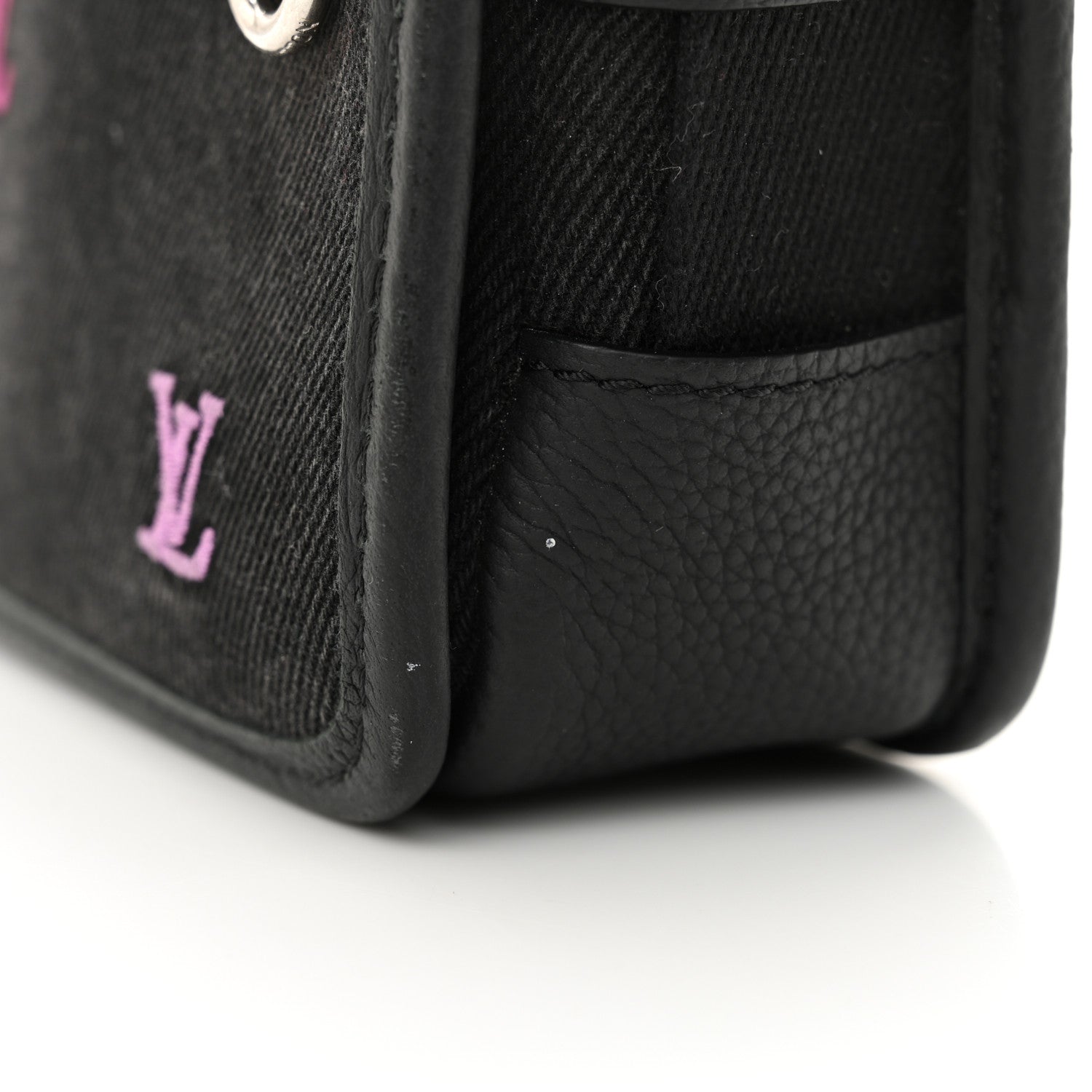 Louis Vuitton Denim Blason Monogram Bosphore Wearable Wallet Gradient Orange 11 of 12