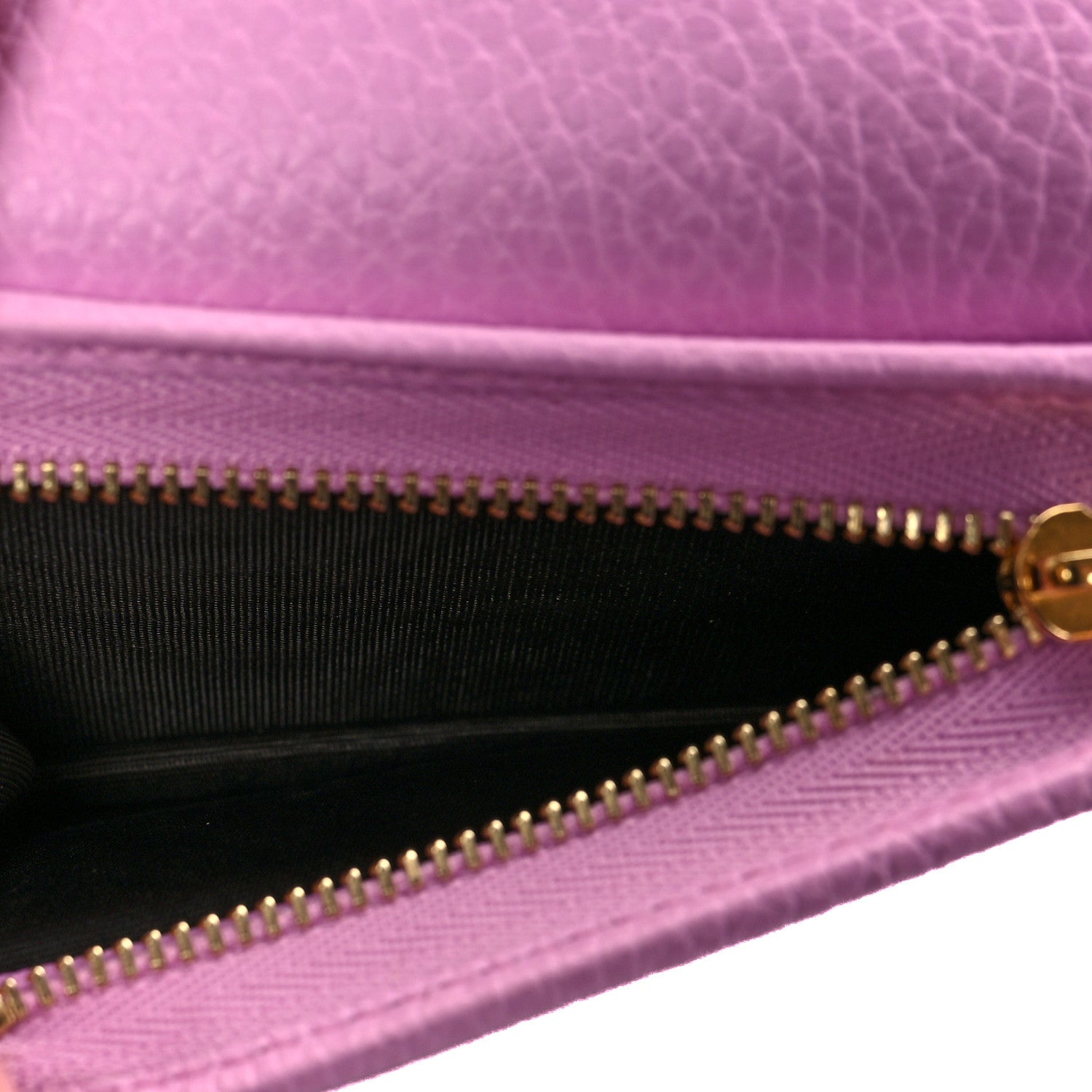 Gucci Dollar Calfskin Bosco Card Case Wallet Malva 5 of 8