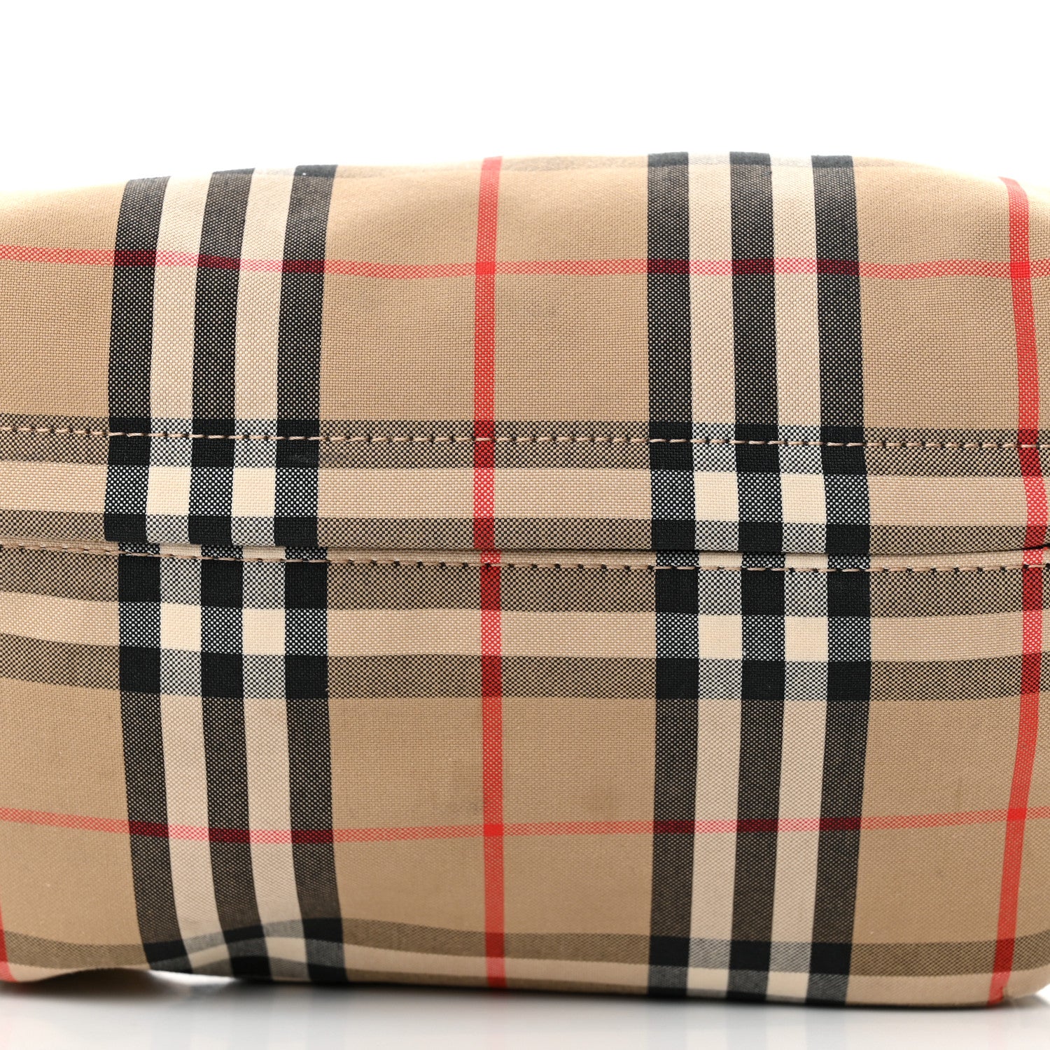 Burberry Nylon Vintage Check Medium Sonny Bum Bag Archive Beige Black 10 of 13