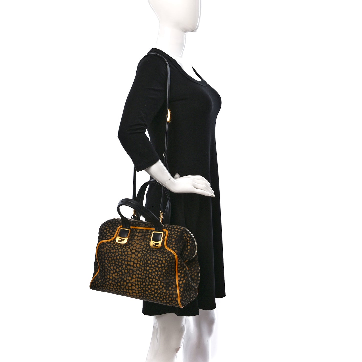 Jacquard Mini Chameleon Tote Black
