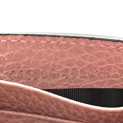 Gucci Dollar Calfskin Medium Betty Chain Wallet Soft Pink 7 of 11