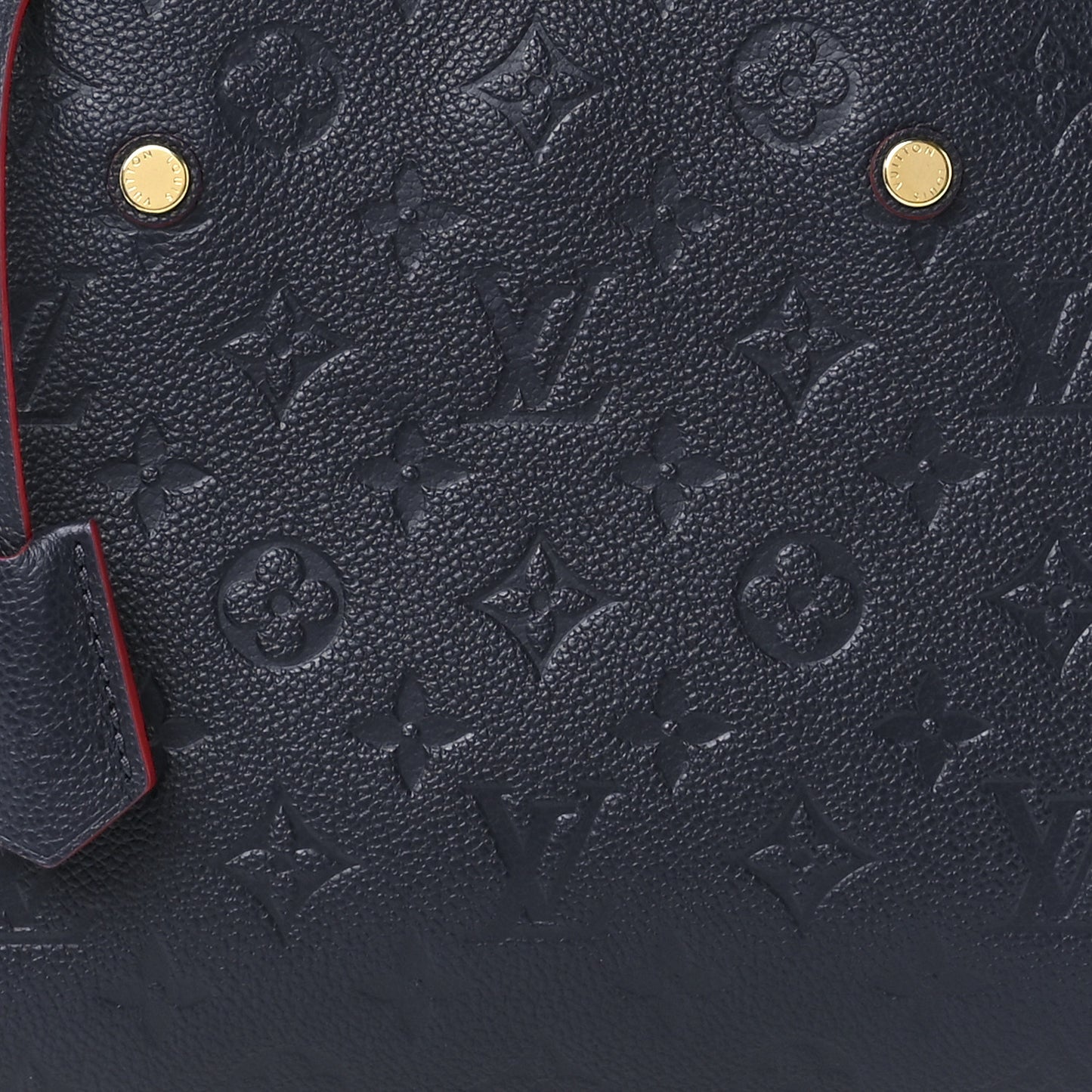 Empreinte Montaigne BB Marine Rouge