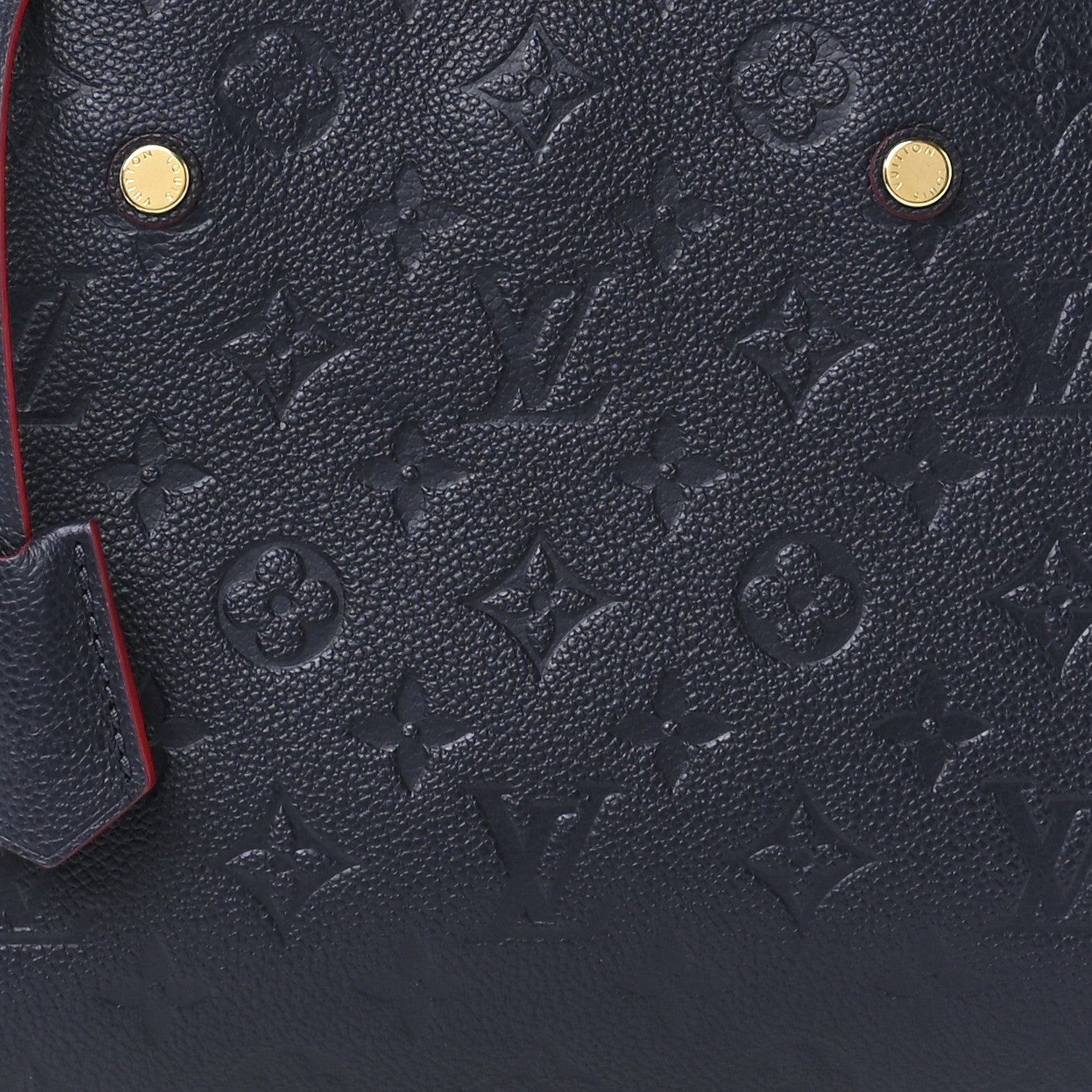 Louis Vuitton Empreinte Montaigne BB Marine Rouge 10 of 13