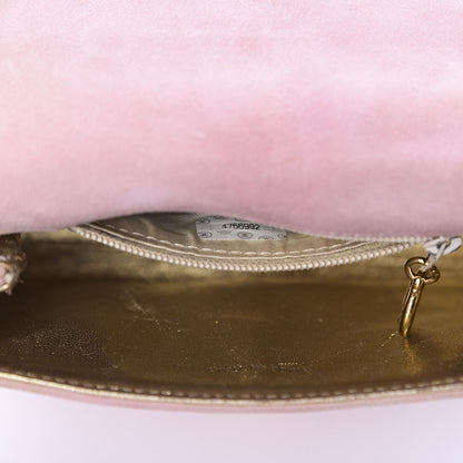 Chanel Suede Camellia Mini Flap Pink 6 of 15