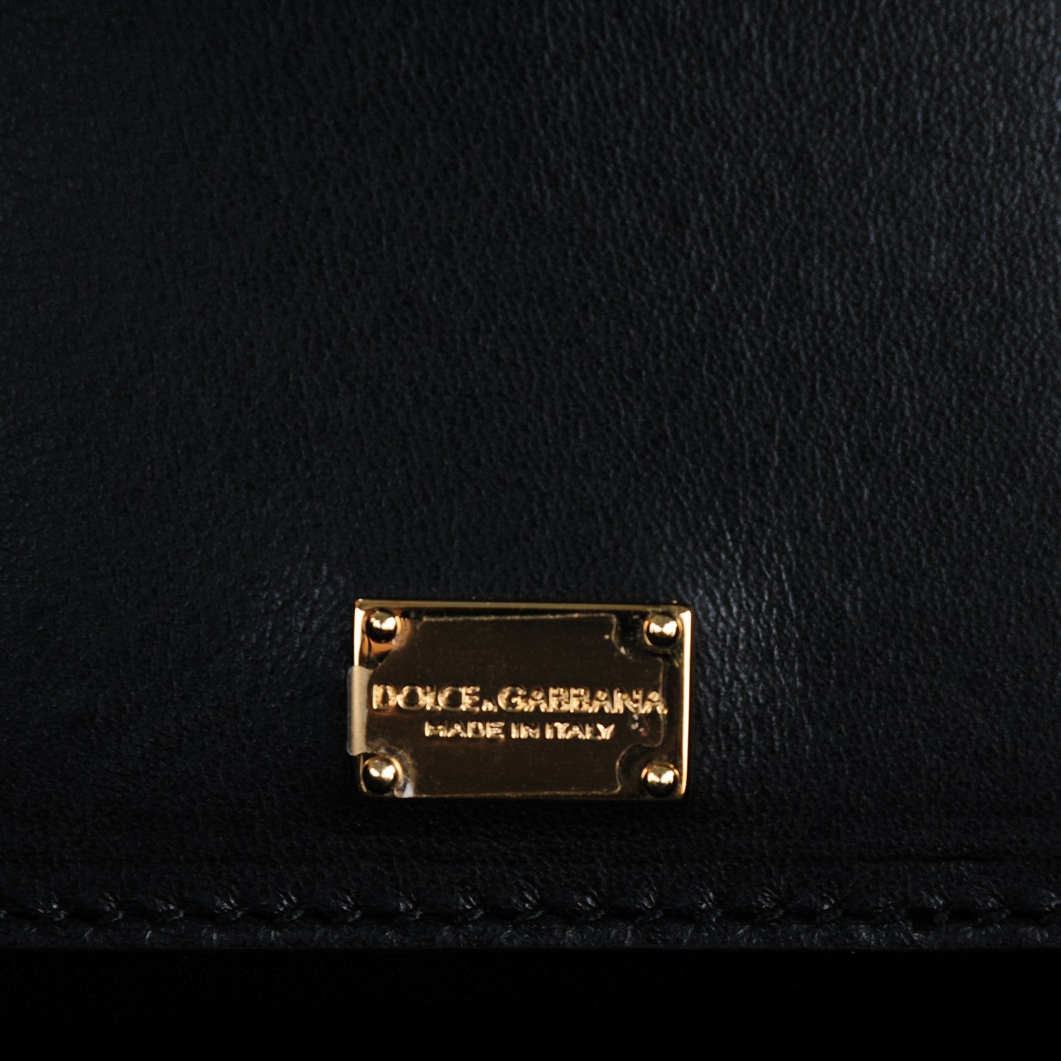 Dolce & Gabbana Textured Calfskin Leopard Print Miss Escape Tote 6 of 6