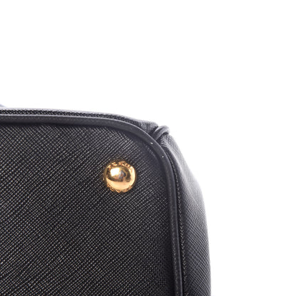 Prada Saffiano Medium Galleria Double Zip Tote Black 15 of 15