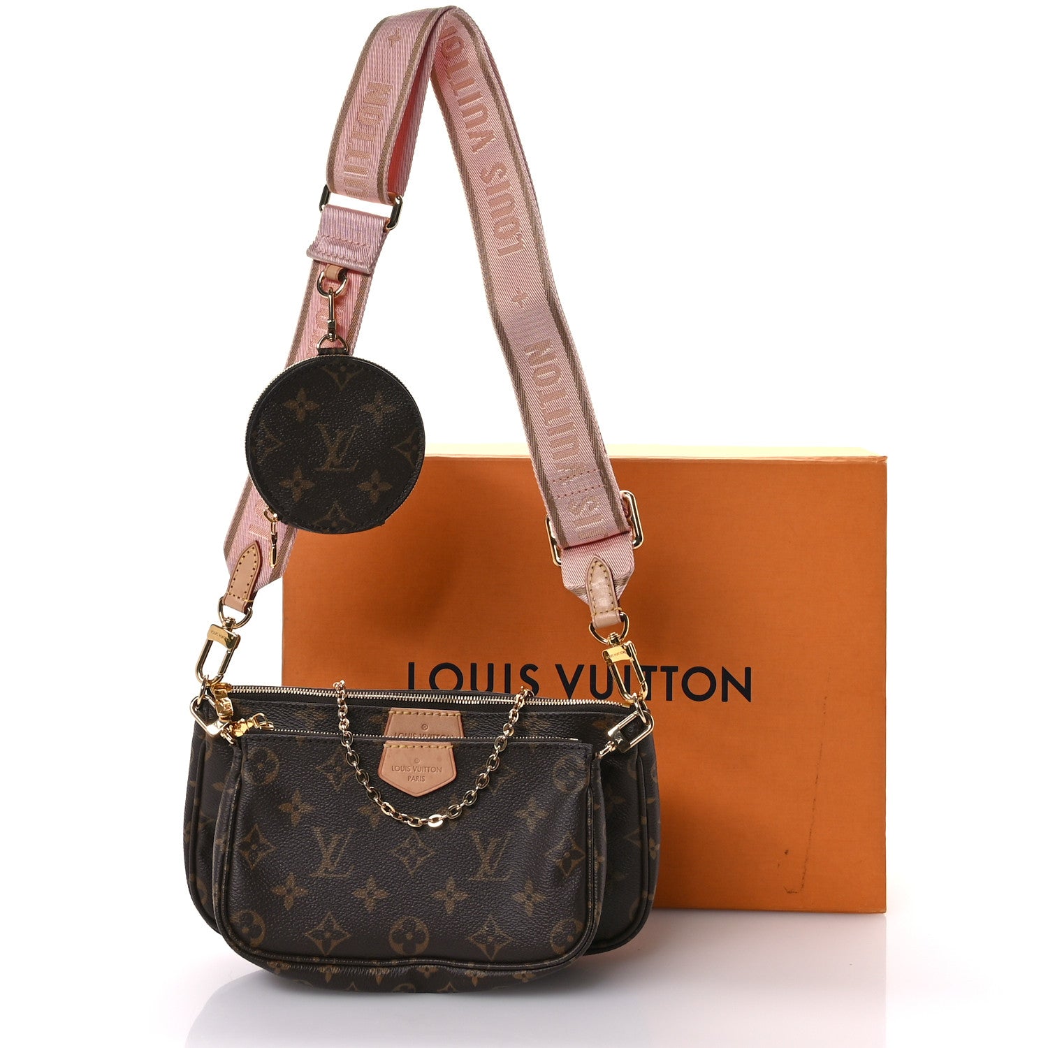 Louis Vuitton Monogram Multi Pochette Accessories Rose Clair 12 of 12