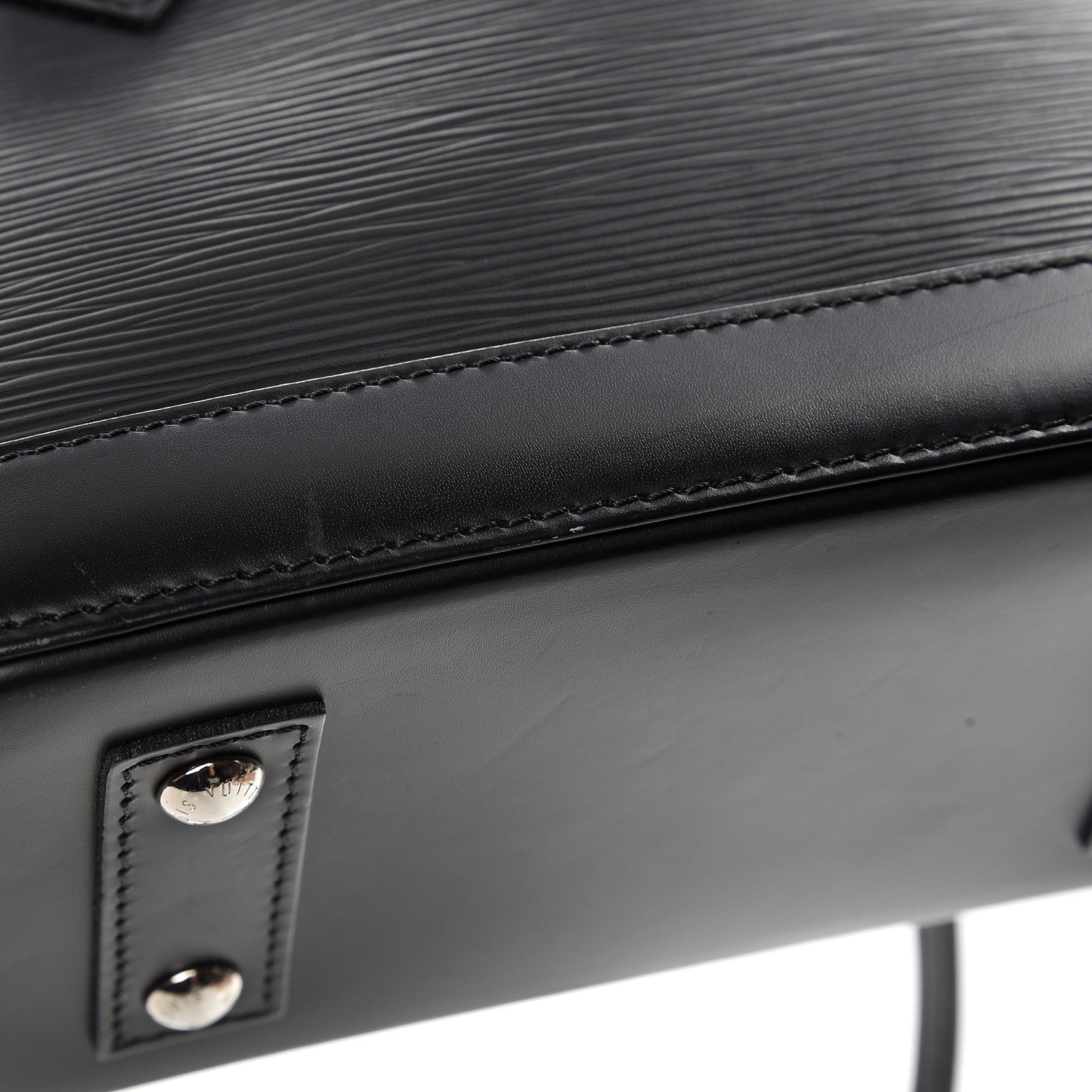 Louis Vuitton Epi Alma BB Black 9 of 12