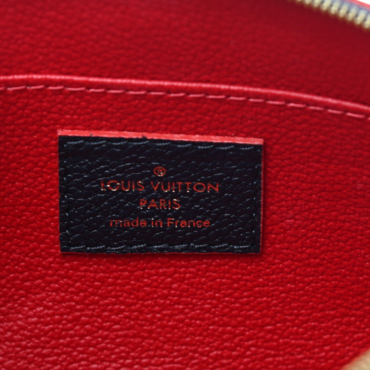 Louis Vuitton Empreinte Cosmetic Pouch Marine Rouge 6 of 6