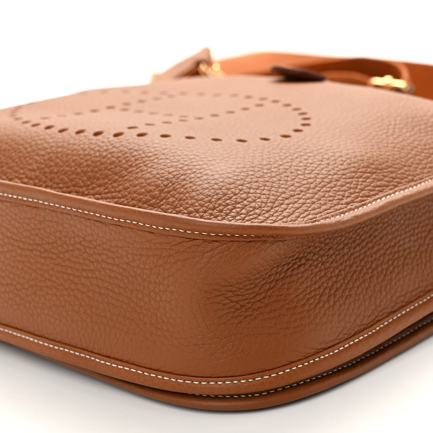 Hermes Taurillon Clemence Evelyne III PM Gold 10 of 10