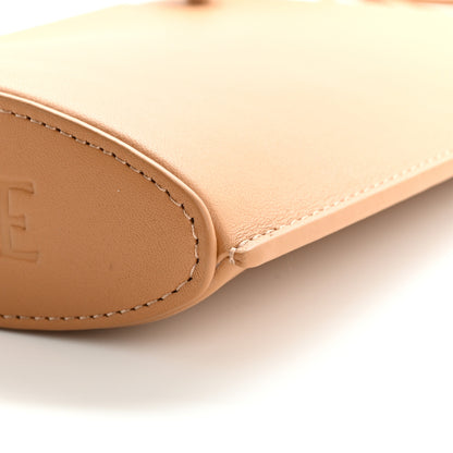 Loewe Classic Smooth Calfskin Pebble Dice Pocket Warm Desert 8 of 9