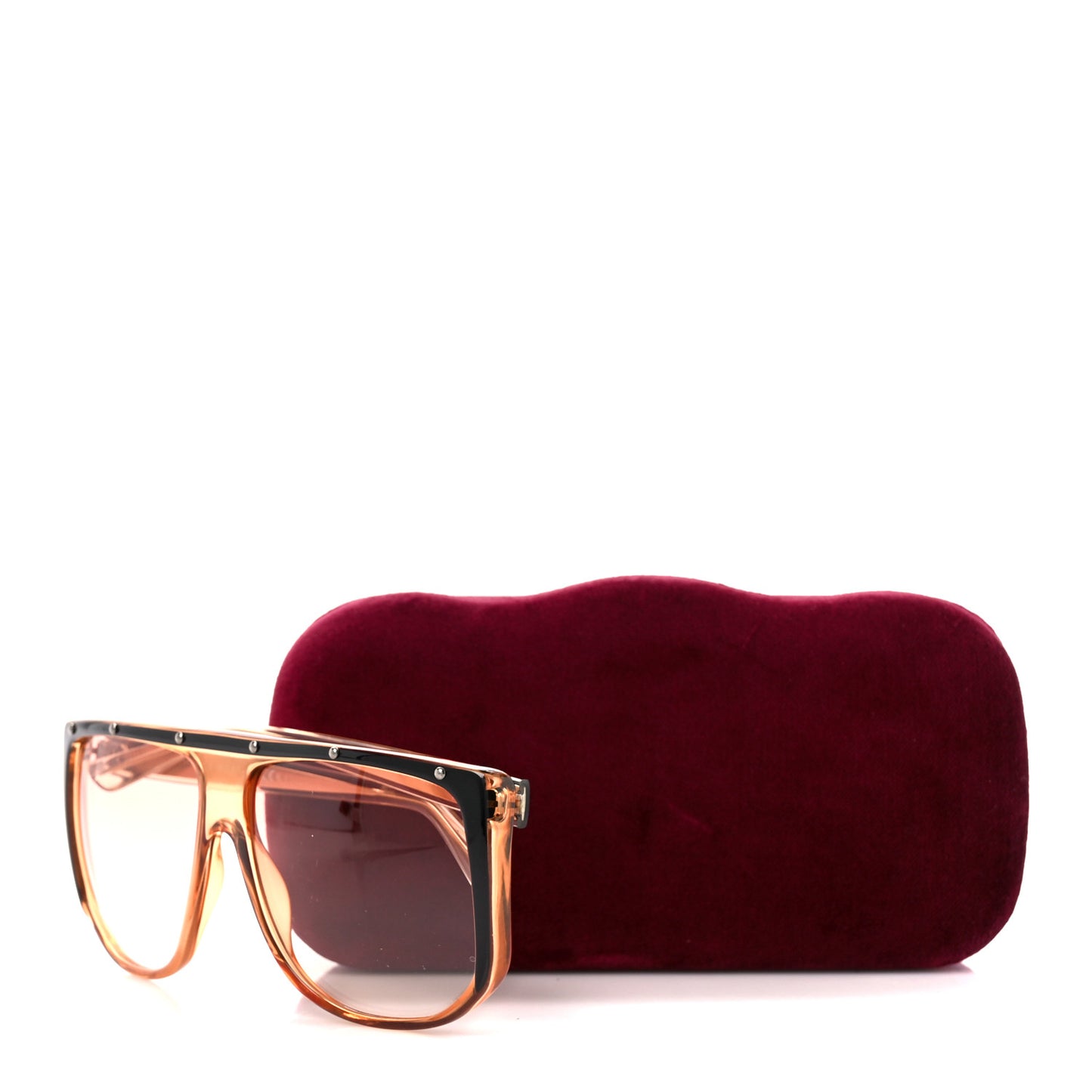 Studded Shield Sunglasses GG 3705/S Orange