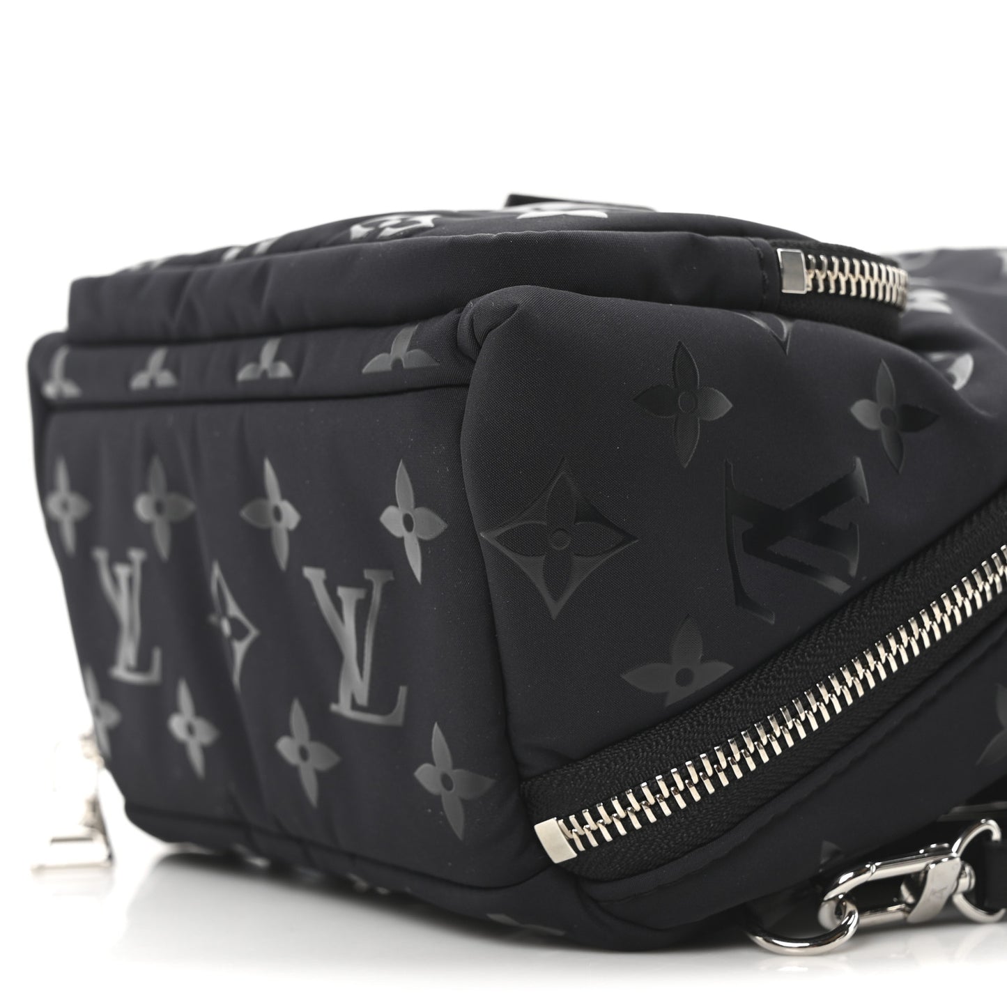 Nylon Monogram Palm Springs Mini Polar Night