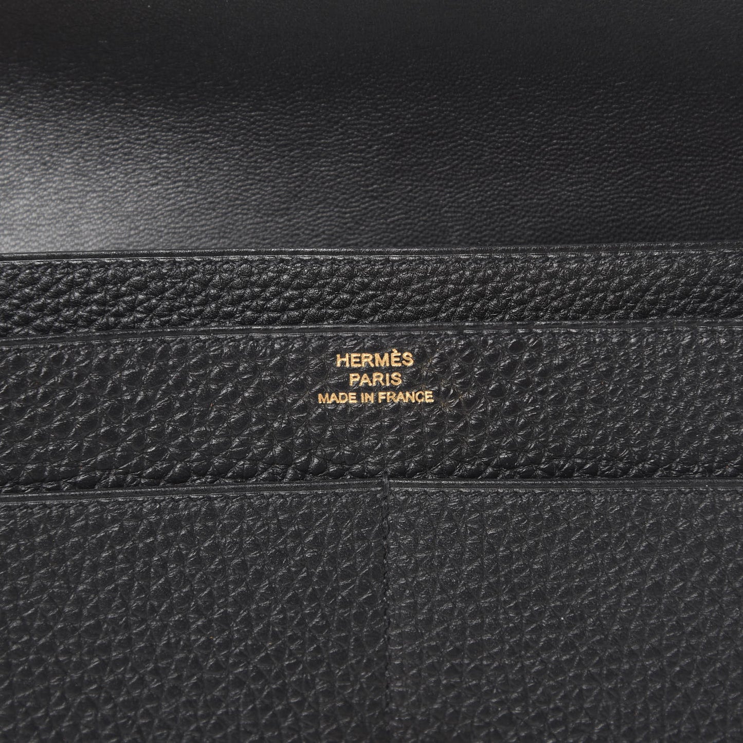 Togo Dogon Duo Wallet Black