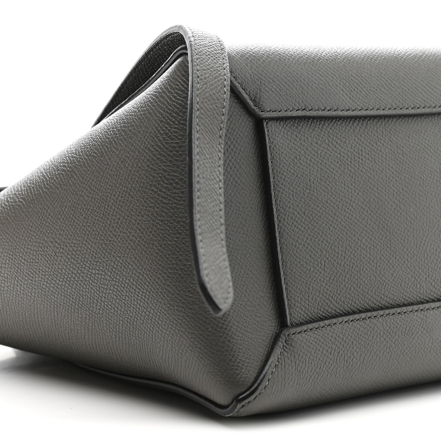 Celine Baby Grained Calfskin Micro Belt Bag Grey 10 of 12