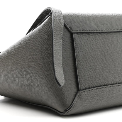 Celine Baby Grained Calfskin Micro Belt Bag Grey 10 of 12