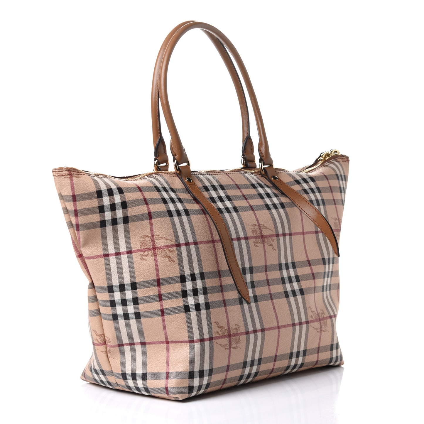 Haymarket Check Medium Salisbury Tote Camel