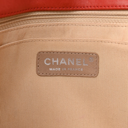 Chanel Lambskin Large Coco Rider Flap Coral 6 of 22