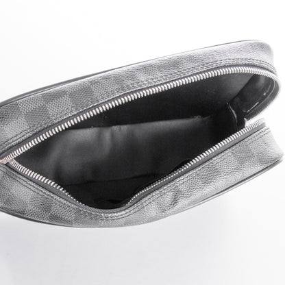 Louis Vuitton Damier Graphite Toilet Pouch GM 5 of 7