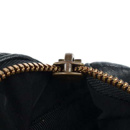 Alexander Wang Pebbled Lambskin Rocco Black Antique Brass Hardware 8 of 9