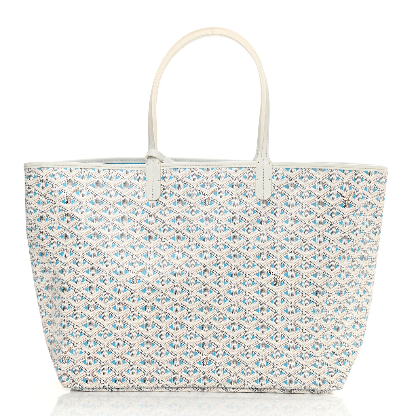 Goyardine Saint Louis Claire Voie PM White Opaline