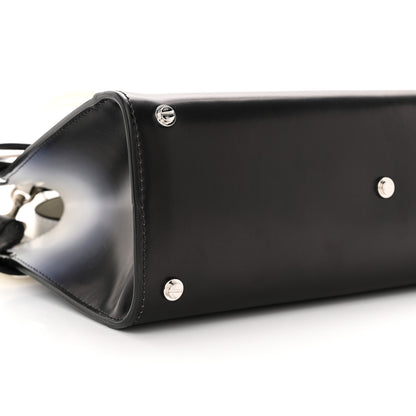 Givenchy Smooth Calfskin Small Degrade Horizon Satchel White Black 8 of 11