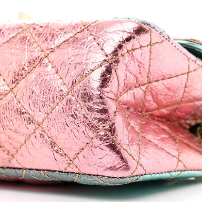 Chanel Metallic Goatskin Quilted Mini 2.55 Reissue Flap Multicolor 10 of 11