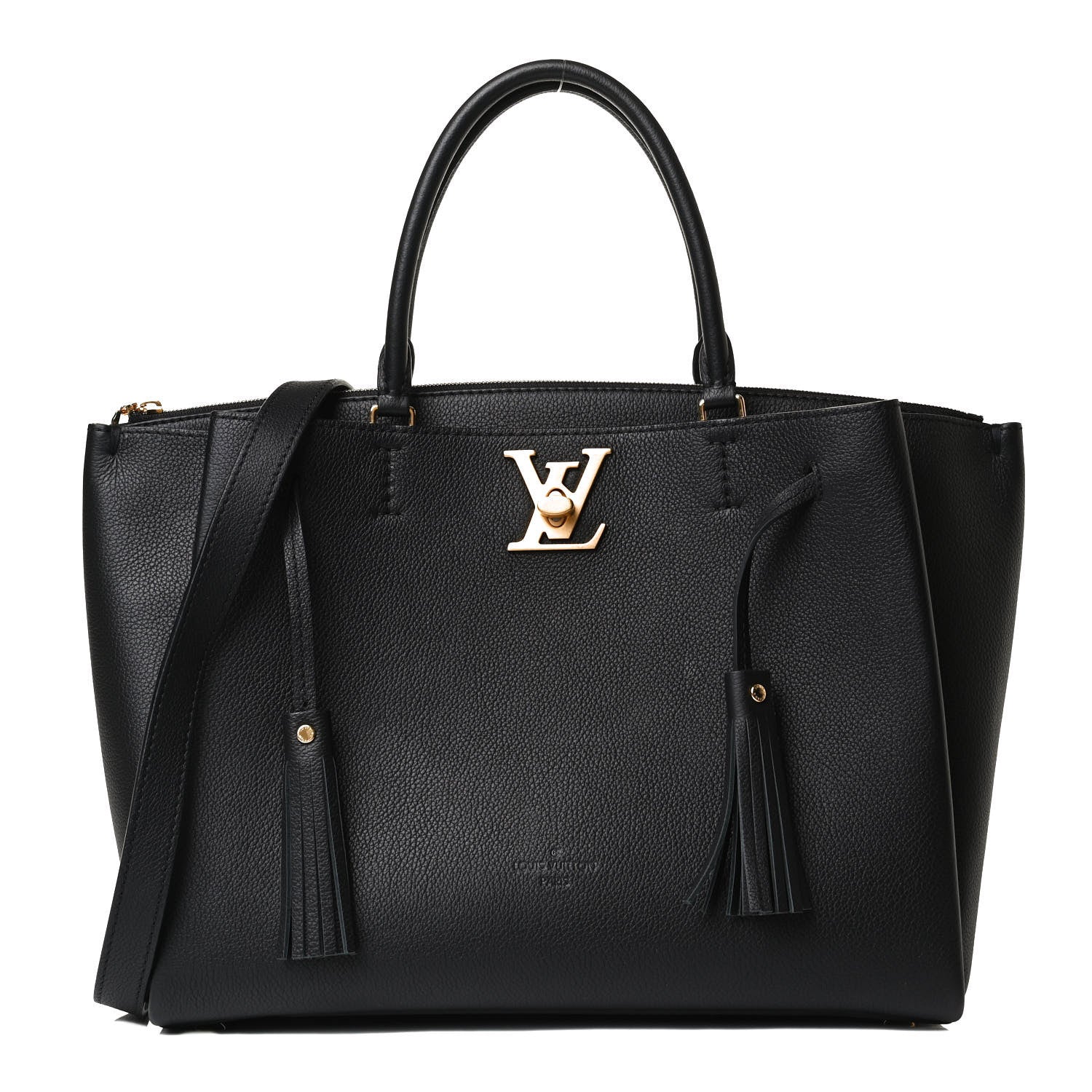 Louis Vuitton Calfskin Lockmeto Black 1 of 13