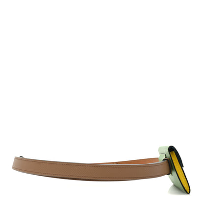 Hermes Epsom Kelly Pocket Belt Chai Vert Criquet Citron Bleu Du Nord 2 of 7